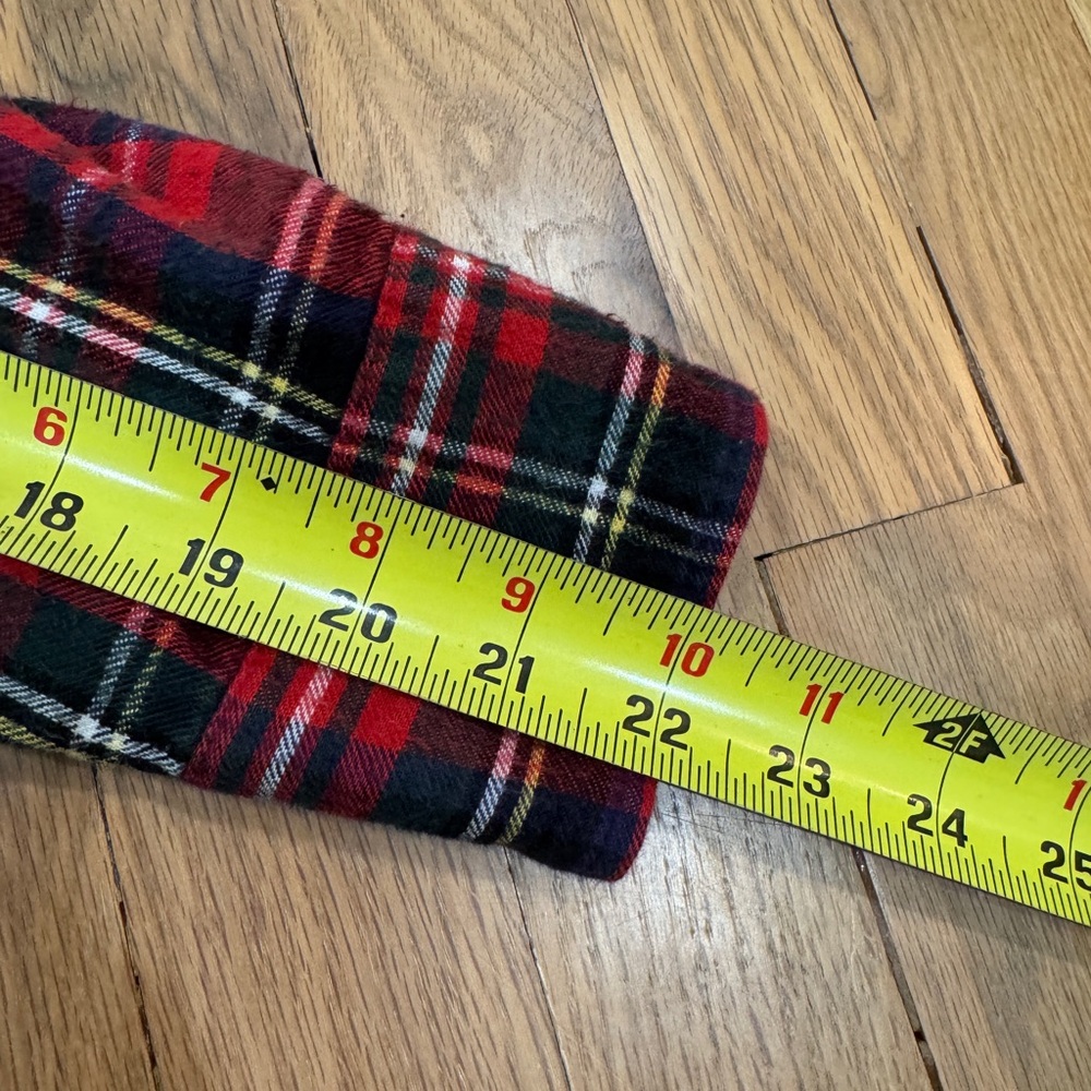 L.L. Bean Plaid Flannel Shirt Women’s Small Button-Down - Picture 7 of 7